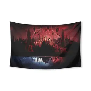 Stranger Things Tree Design Tapestry - Ultra Soft, Durable Wall Flag, Versatile Home Decor for College Dorm Rooms and Man Caves, Flags