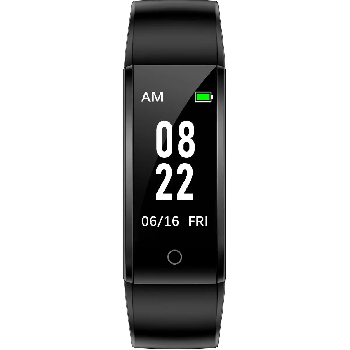 GRV Rectangular Digital Biometric Fitness Tracker Watch - Wearable Devices, Non-Bluetooth, No App/Phone Needed, Waterproof Pedometer with Step, Calorie Tracking, Sleep Monitoring for Unisex Adults, Outdoor & Golf Use, Calorie Tracker, Biometric Fitness Tr