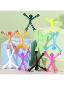 10/20Pack Magnetic Fidget Toys for Adults & Kids, Magnetic People Figures, Cool Sensory Building Toys for Stress Relief, Travel Essentials for Road Trips, Frisge Magnets, Easter Basket Birthday Gifts