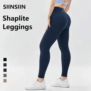 SIINSIIN Shaplite Leggings - 7/8、Full & Thick High-Waisted Shaping Leggings for Cycling , Running,& Fitness Gym Bottoms summervibes