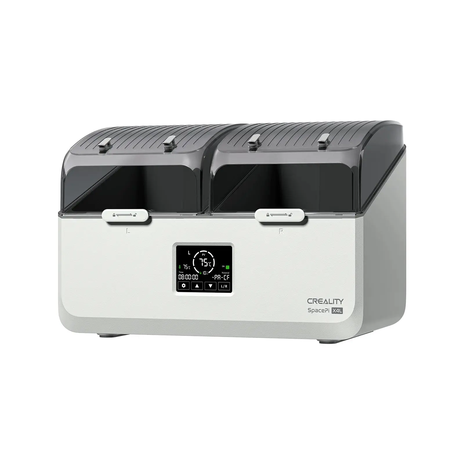 Creality SpacePi X4L Filament Dryer Box, 4-Spool Capacity, Rapid 75℃ Heating Creality SpacePi X4L Filament Dryer Box, 4-Spool Capacity, Rapid 75℃ Heating