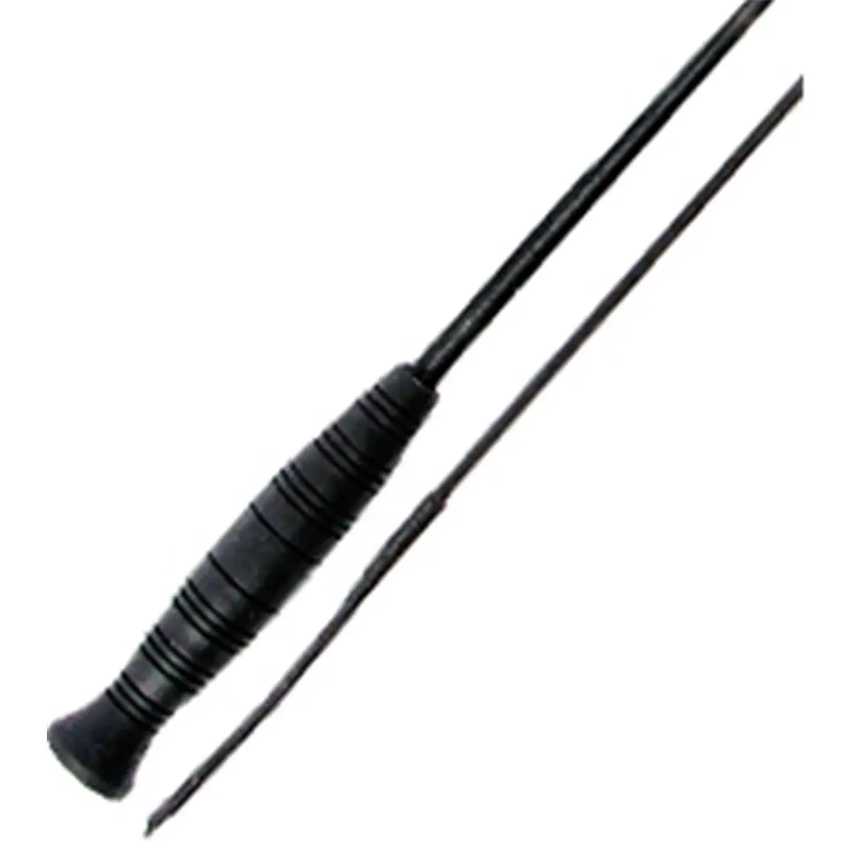 Jacks 1542-42 42 in. Dressage Whip with Ergo Grip - Black