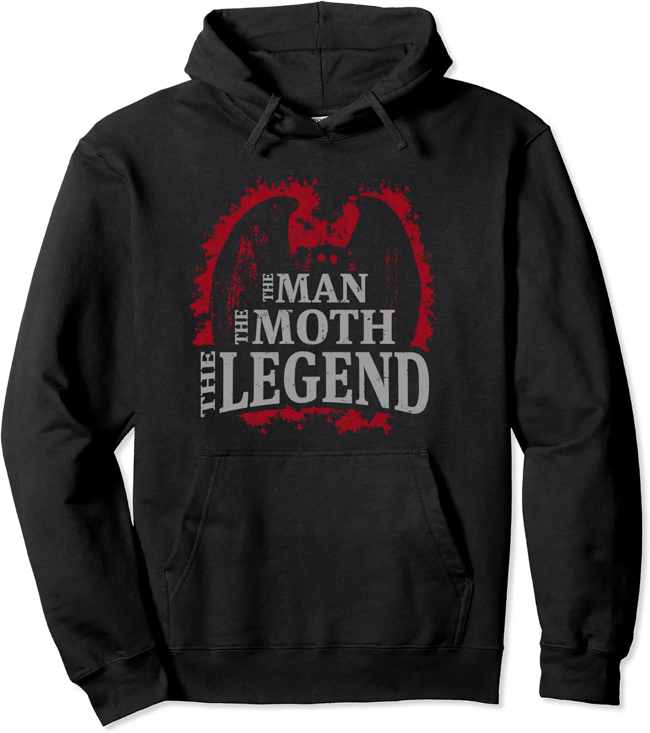 Mothman - The Man The Moth The Legend Cryptid Pullover Hoodie - Angelicachi Shop 41B07WR83NPS