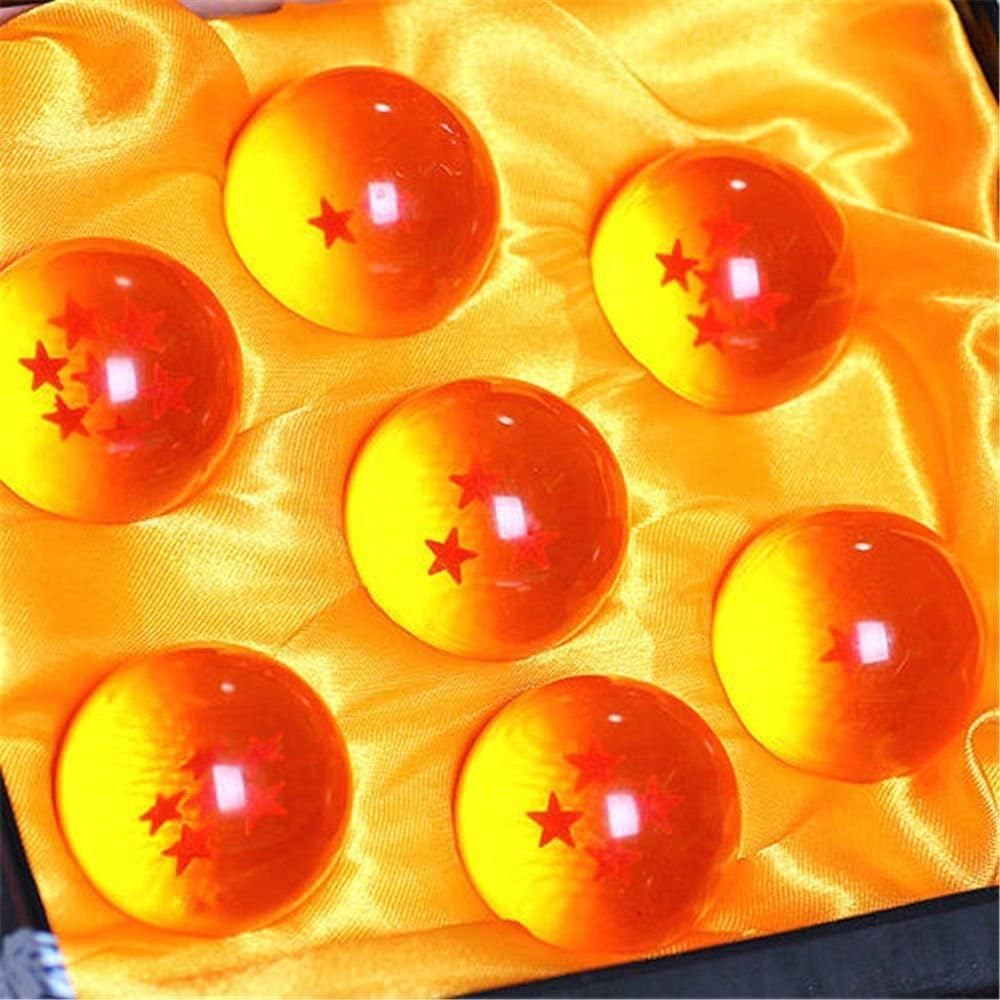New 7pcs Dragon-pearl 75MM/2.95Inches Large Crystal Acrylic Resin Glass Ball with Gift Box Dragon Transparent Play Balls New 7pcs Dragon-pearl 75MM/2.95Inches Large Crystal Acrylic Resin Glass Ball with Gift Box Dragon Transparent Play Balls