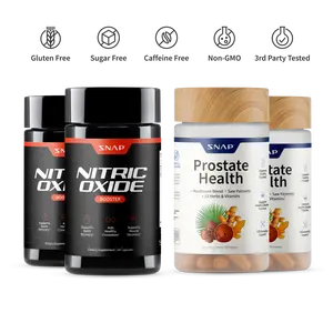 2 Prostate Health + 2 Nitric Oxide Booster (90ct) Bundle - Natural Supplement Capsules - Support Blood Circulation & Prostate Health 2 Prostate Health + 2 Nitric Oxide Booster (90ct) Bundle - Natural Supplement Capsules - Support Blood Circulation & Prostate Health
