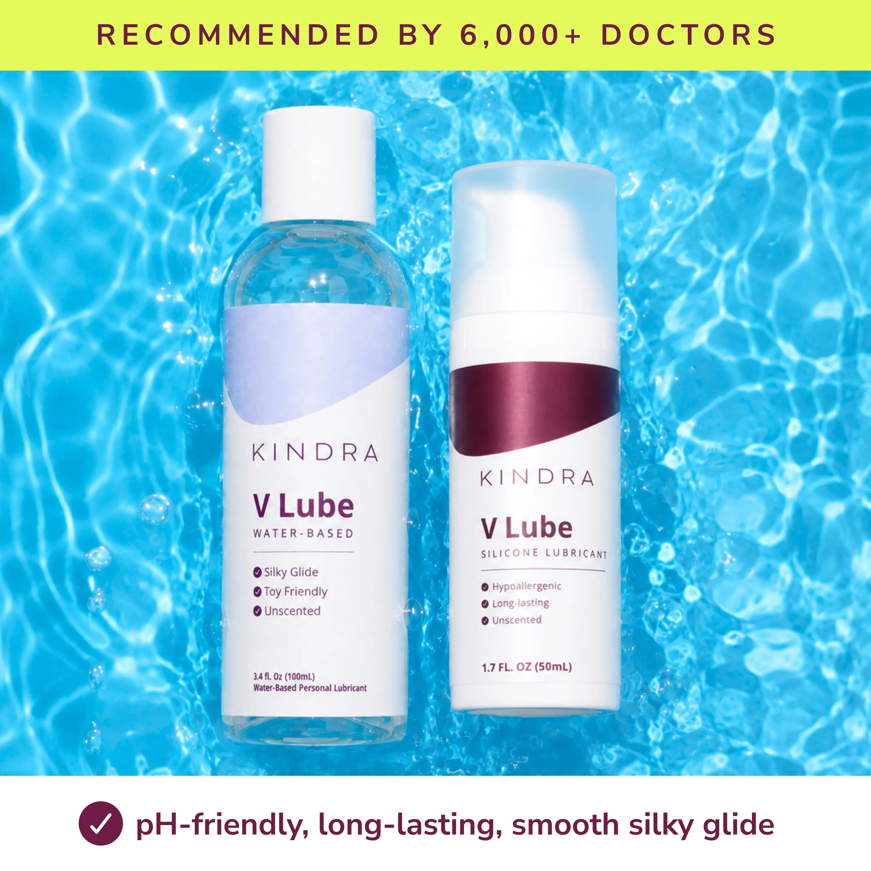 Kindra | V Lube - pH-Friendly Lubricant