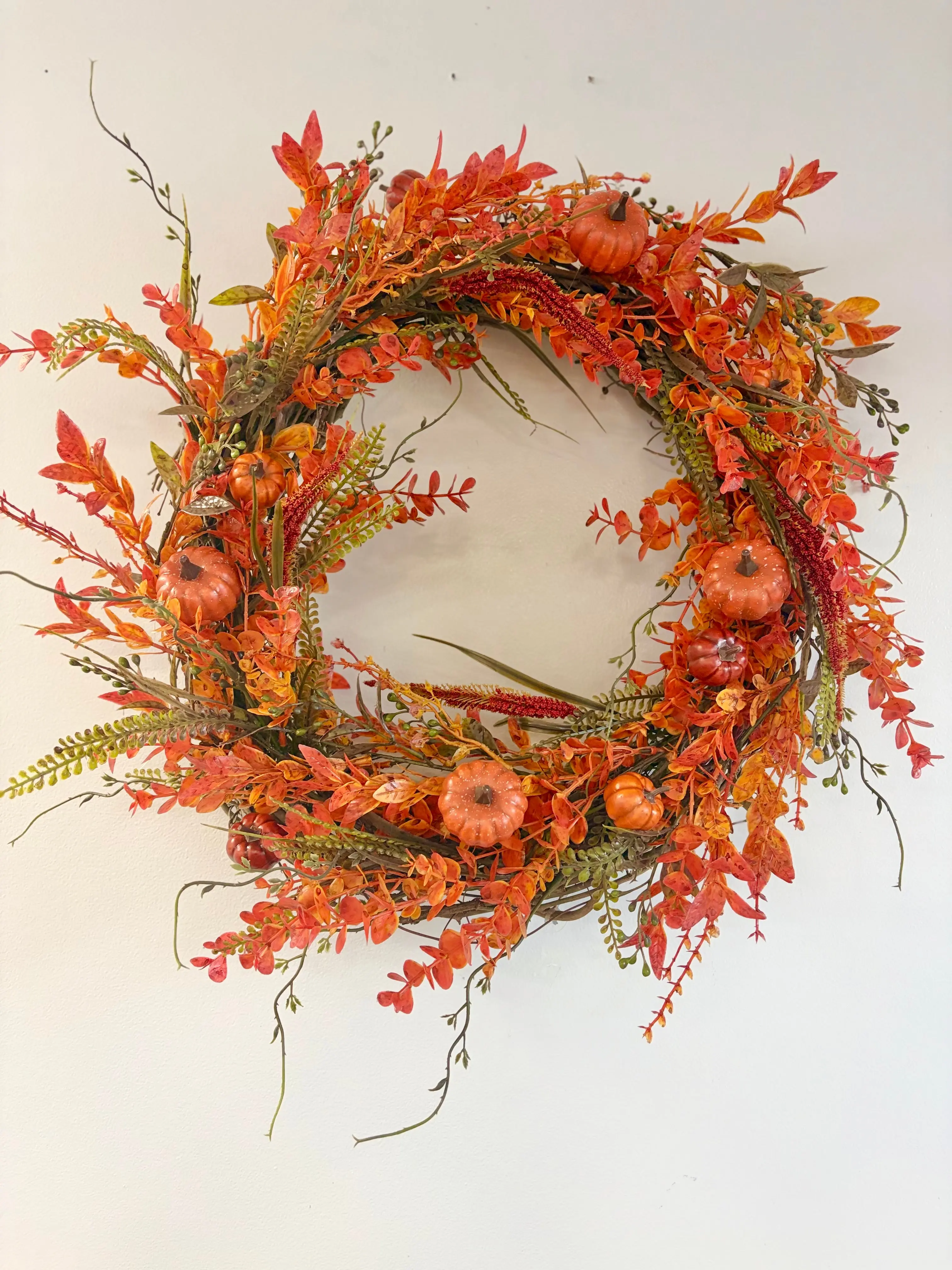Fall Foliage Wreath