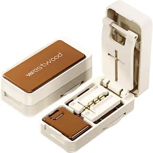 Adjustable Pill Cutter and Splitter for Multiple Pills, Designed for Small and Tiny Tablets with Precise Alignment Functionality