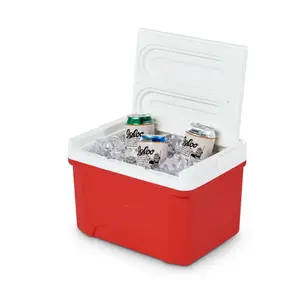 Laguna 9 QT Ice Chest Cooler, Red, Compact and Versatile Ice Cooler for Home or Outdoor Use
