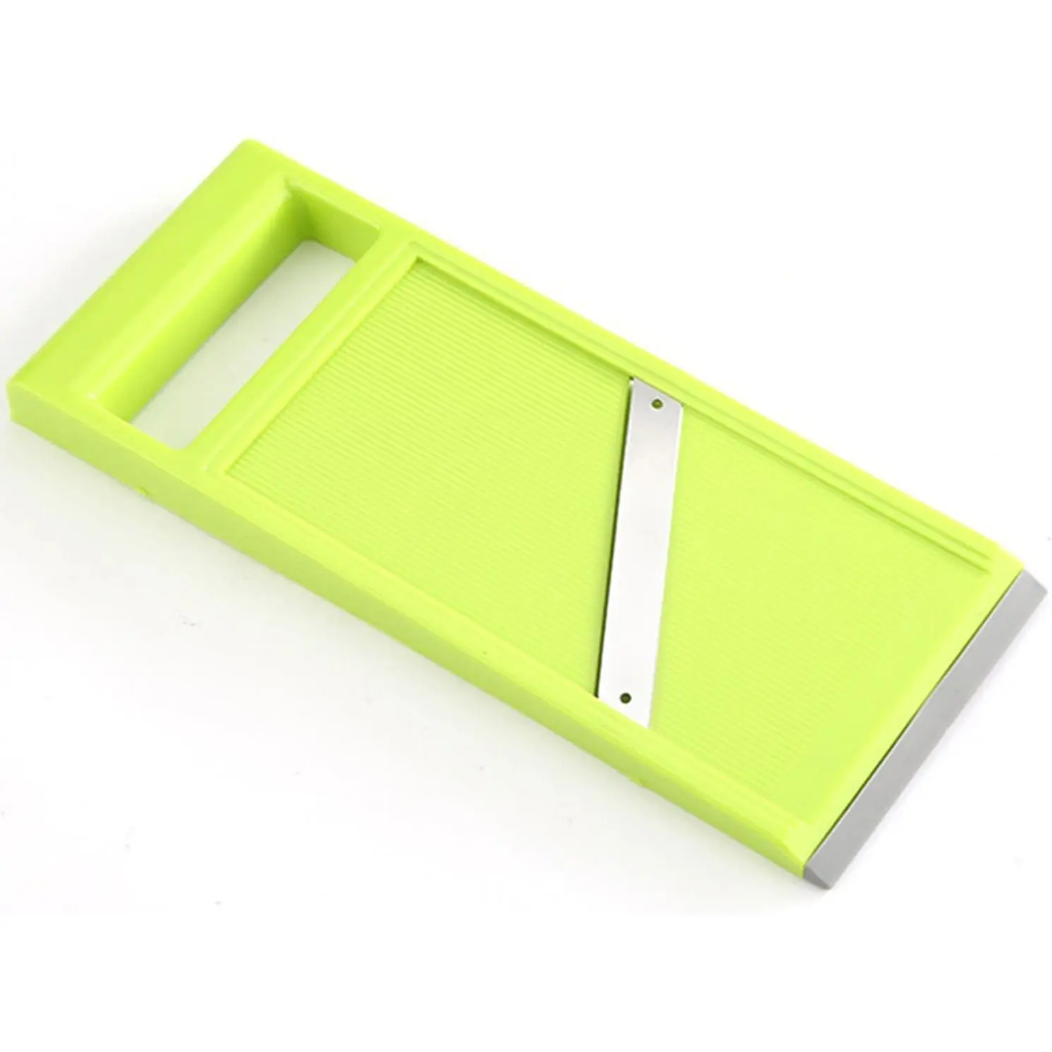 Plastic Vegetable Chip Maker with Stainless Steel ,Durable Yellow Vegetable ,Easy to Clean,Multipurpose  Chip Slicer for Kitchen Cooking
