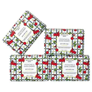 Beekman 1802 Goat Milk Pistachio Dark Cherry Bar Soap 4pk Auto-Ship®