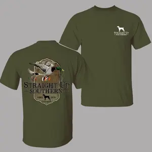 Mallard Duck Hunting Shirt, Duck Hunter Graphic T-Shirt, Outdoor Hunting Season Tee, Rustic Hunting Gift for Men
