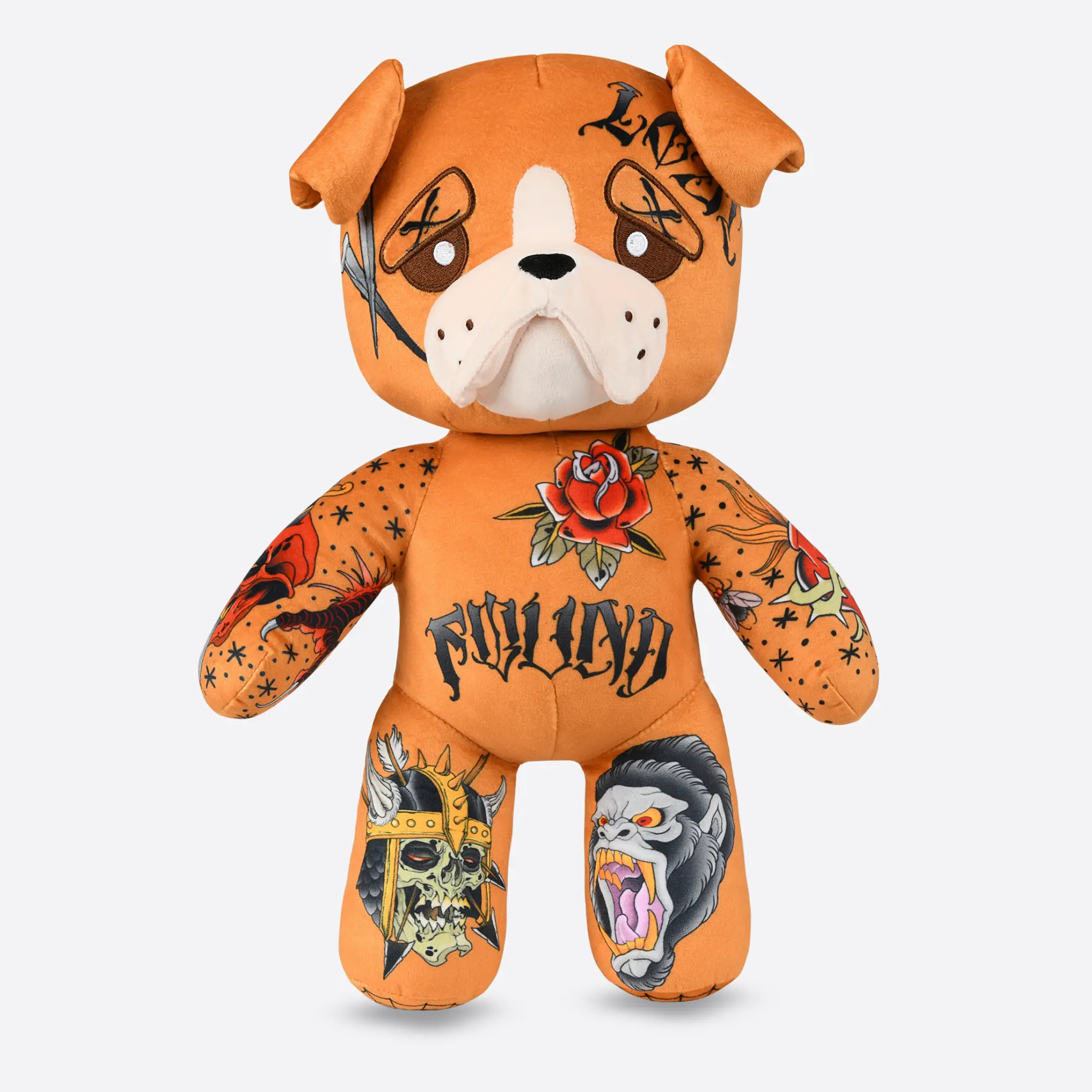 Benny the Bulldog 15-inch Tattooed Plushie