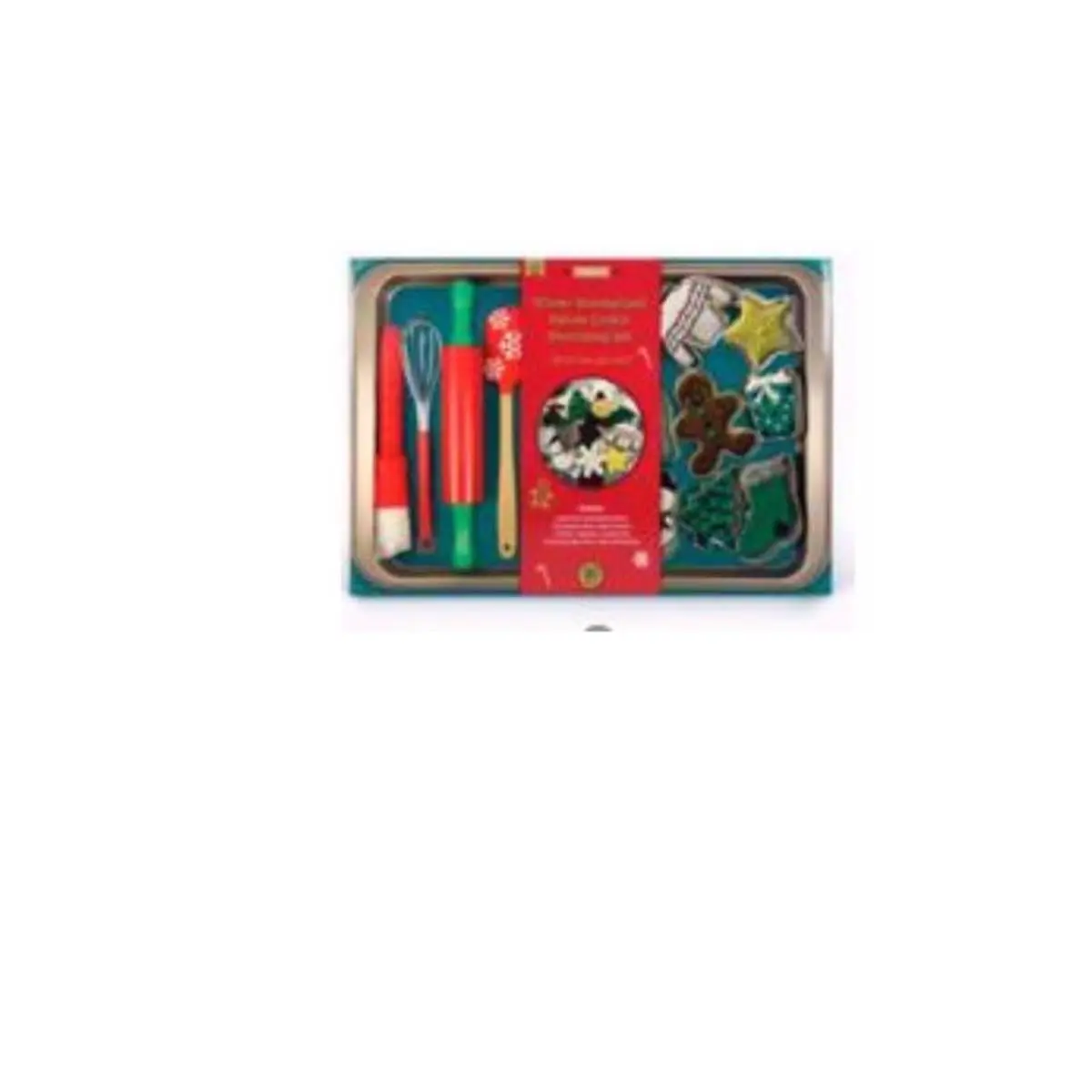 212 MAIN 30-Piece High-Quality Winter Wonderland Snowflake Theme Deluxe Cookie Decorating Set - Holiday Baking Kitchenware Bakeware for Indoor Baking Activities