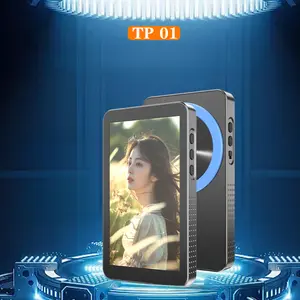 TP01 New model phone projector,selfie projector, iPhone rear magnetic suction selfie display screen with wireless remote control, screen mirroring display