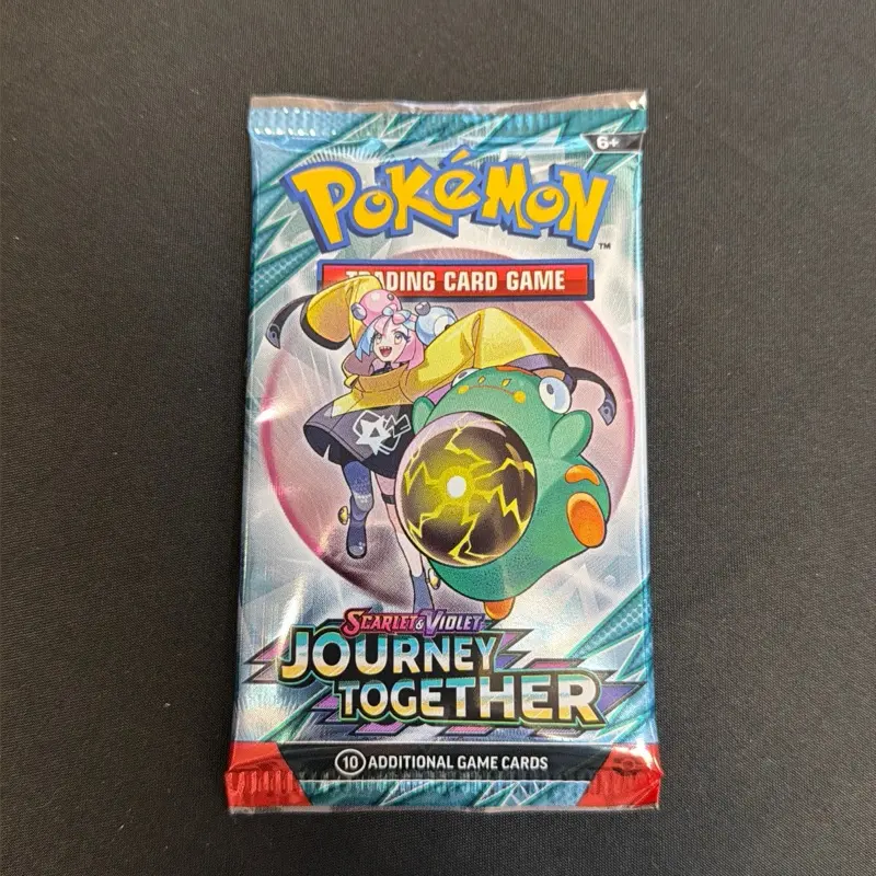 Journey Together Booster Pack - SV9 - 10 cards - English - Pokmon Trading  Card Game (5 packs ) - TikTok Shop