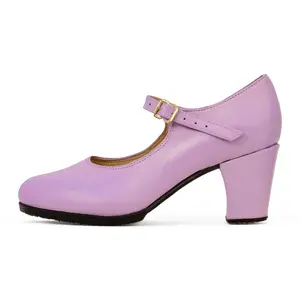 Cesman Women's Leather Folklórico Shoes – 6cm Heel