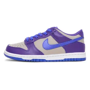Youth Nike Dunk Low College Grey/Persian Violet (FB9109 007) (GS)