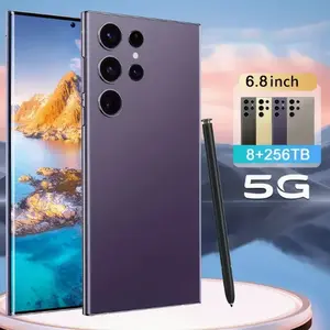 New Android  6.8-inch Display Screen Protector 5G - Smartphone, 6800mAh, Stylus, Earphones, Type-C Charging Cable, Case, Screen Protector - Perfect Holiday Birthday Gift