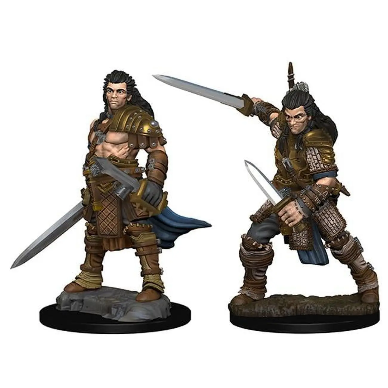 WizKids WZK72596 Pathfinder Deep Cuts Human Male Fighter W1 Miniature
