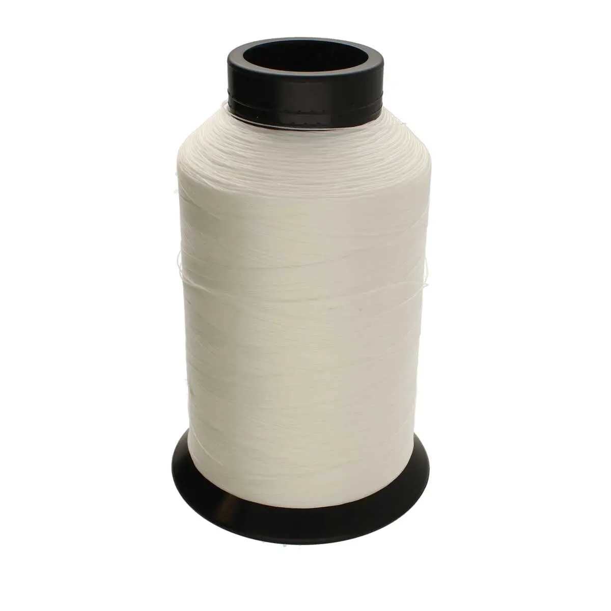 Nymo Beading Embroidery Thread - Size D, 3 oz Cone, 1584 yds, White, Colorfast, Strong, Slightly Stretchy - Ideal for Seed Beads, Loom Work for Bead Artists, Durability