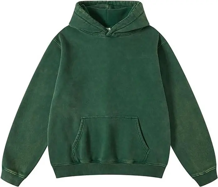 FAIABLE Unisex Hoodies Pullover Oversized Hoodie Plush Fleece Hooded Sweatshirt Vintage Heavyweight Hoodie Cotton Big and Tall Hoodies for Men Couples Winter Autumn Workout College Streetwear Sweaters Casual Long Sleeve