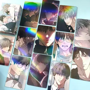 50 Pcs/set Male Male Love Manhwa Lomo Card Korean Bl Cute Boys HD Photocard Fans Collection Decoration Gift