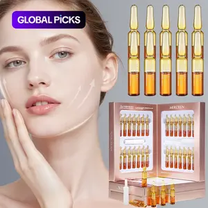 Mercilen Collagen Retinol Firming Serum 1.5 mL × 28, Collagen- and Retinol-Rich Moisturizing Brightening Face Skin Serum, Travel Essential #GLOBAL PICKS