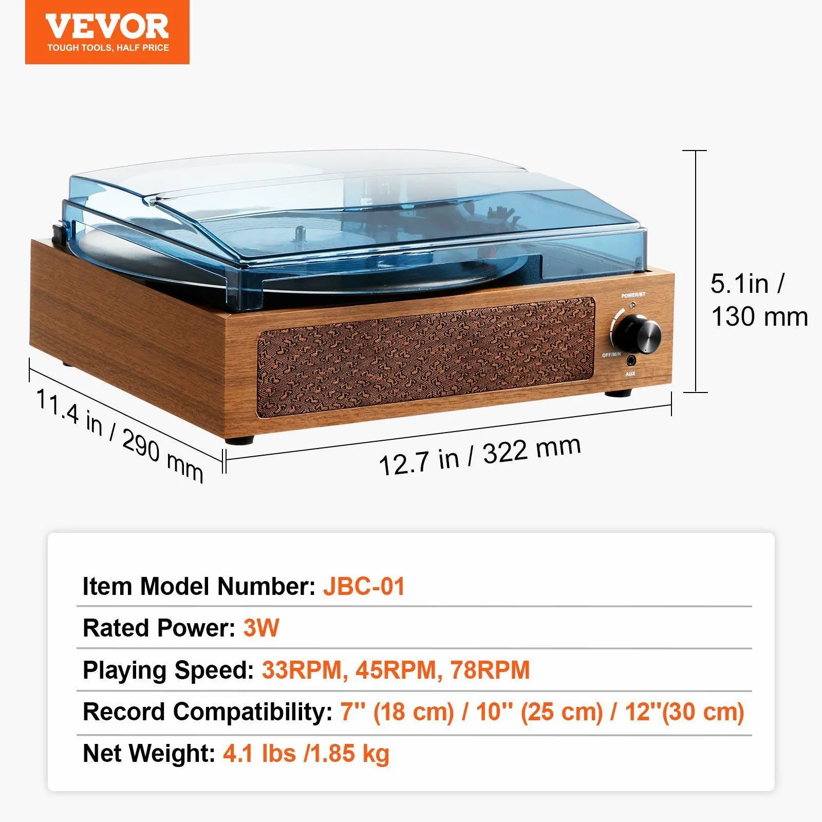 3-Speed 【1 Speakers】