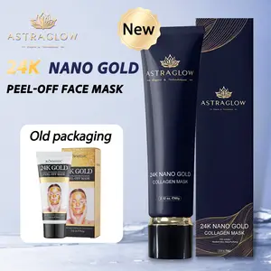 24K Nano Gold Magic Peel - Off Face Mask with Witch Hazel in North America. All Skin Blackhead Removing & Anti - Aging Wonder.[+5$ Get 2Pcs]#springtok