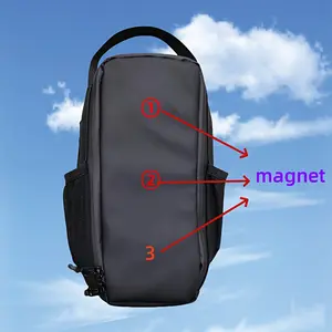 Upgraded Multifunctional Waist Pack with 3 Magnets for Iron Attachment or Water Bottle Holding, Sporty Gym Bags, Slate Luxury Slouchy Hobo Tactical Shoulder Bag for Outdoor Activities & Student Use