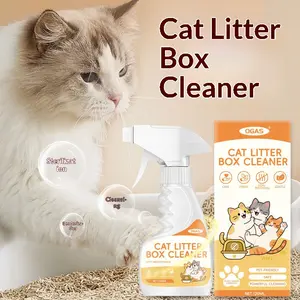 Multi-Effect Pet Cat Litter Box Cleaner, Urine Odor Removal, Concentrated Deodorizer, Soybean Cat Sand Disinfectant, All-In-One Pet Care