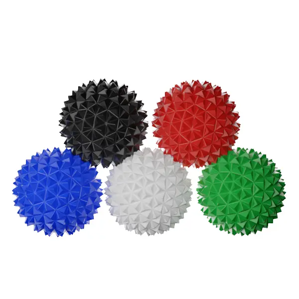 SpikePop - Vibrant Spiked spheres in Blue Green Red White and Black for Stimming for ADHD