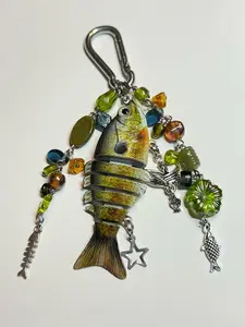[NEW] Very Cute & Adorble Fishing Lure Design, Fish Keychain, Bag Charms, Cute Gift