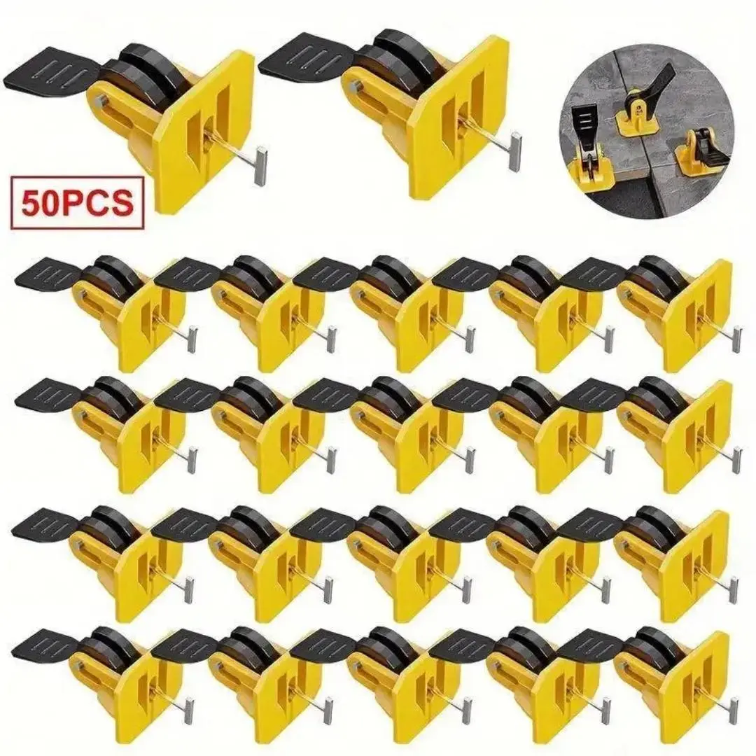Tile Leveling System Tool Kit, Reusable Tile Leveler Adjuster Tool, Professional Masonry & Tiling Tool, Construction Tools, Tile Installation Tools, Heavy Duty, Hardware, Hand Tools, Home Repair Tools, Construction Work Tool
