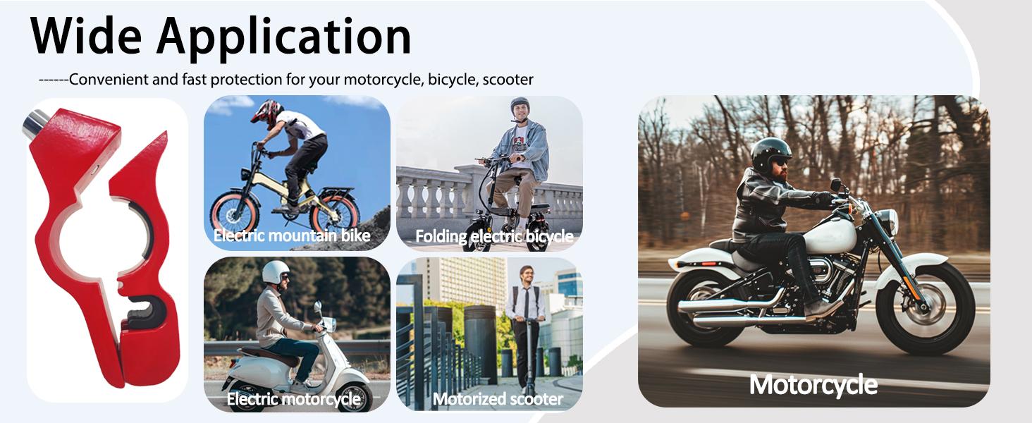 Motorcycle Locks, Helmet Locked & Brake Lock Combo, Anti Theft Motorcycles Handlebar Lock for Motor Moped Motorbike Scooters ATV Dirt Bike Street Bike Electric Scooters Motorcycle Locks, Helmet Locked & Brake Lock Combo, Anti Theft Motorcycles Handlebar Lock for Motor Moped Motorbike Scooters ATV Dirt Bike Street Bike Electric Scooters