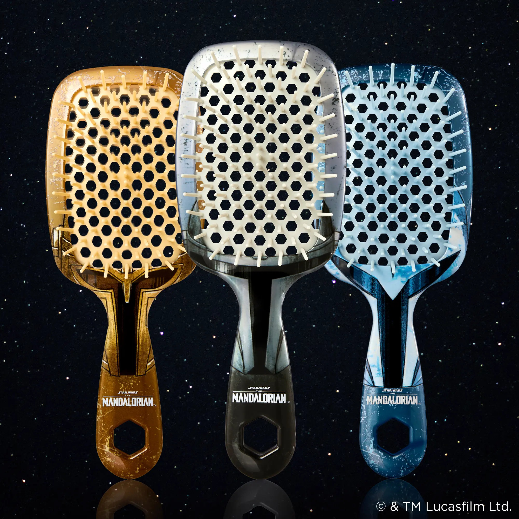 UNbrush Star Wars The Mandalorian Hair Brush UNbrush Star Wars The Mandalorian Hair Brush