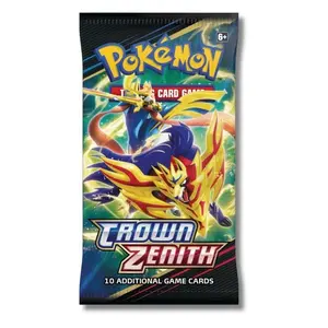 Pokémon Crown Zenith Booster Pack - Includes 10 Additional Game Cards