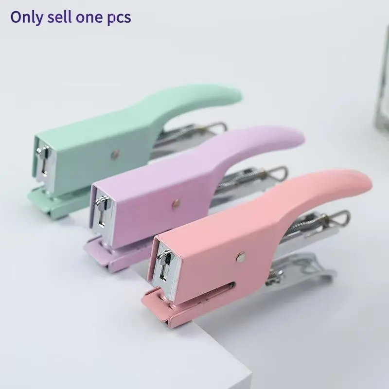Handheld Stapler for Home Office Use, Office Stationery Supplies, Multifunctional Tool for School and Outdoor Orders, Effort-Saving Design, Office Accessories