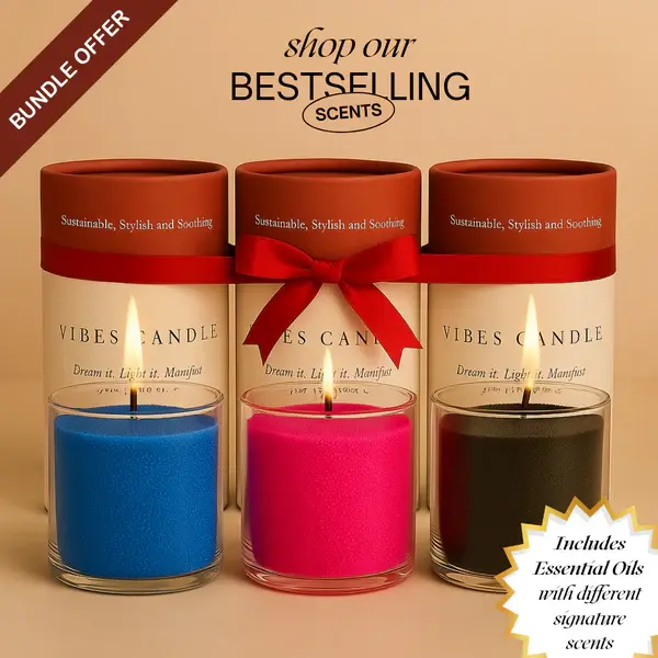 TOP 3 SCENTS | Vibes Pearled Candles | Blue Eclipse, Blushing Boom, Seduction | Relax with Essential Oil Scents!