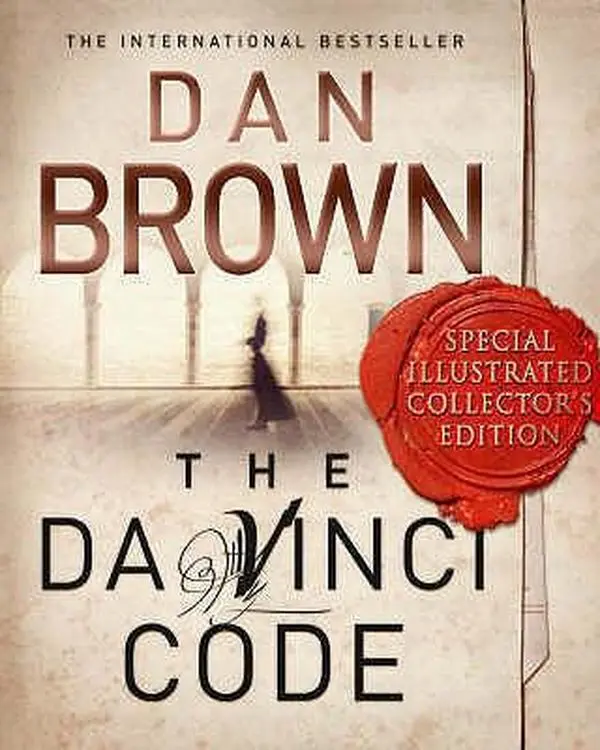 USED Book - The Da Vinci Code: the Illustrated Edition by Dan Brown (Hardcover) - english