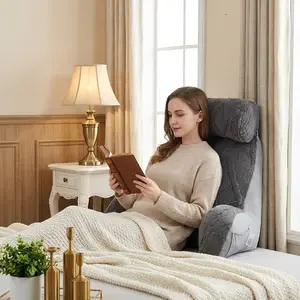Multifunctional Reading Pillow, Bed Rest Cushion, Body Pillow for Reading, Gaming, Relaxing, Practical Home Comfort Gift