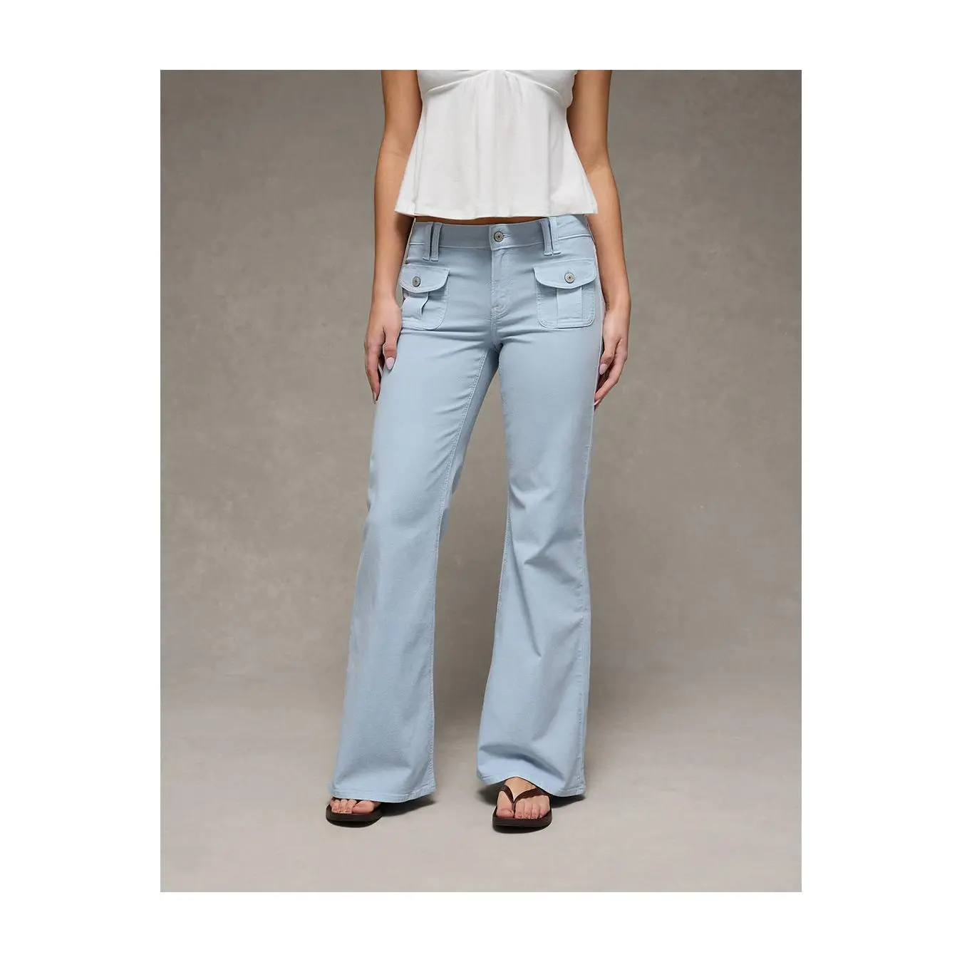 AE Stretch Low-Rise Flare Pant