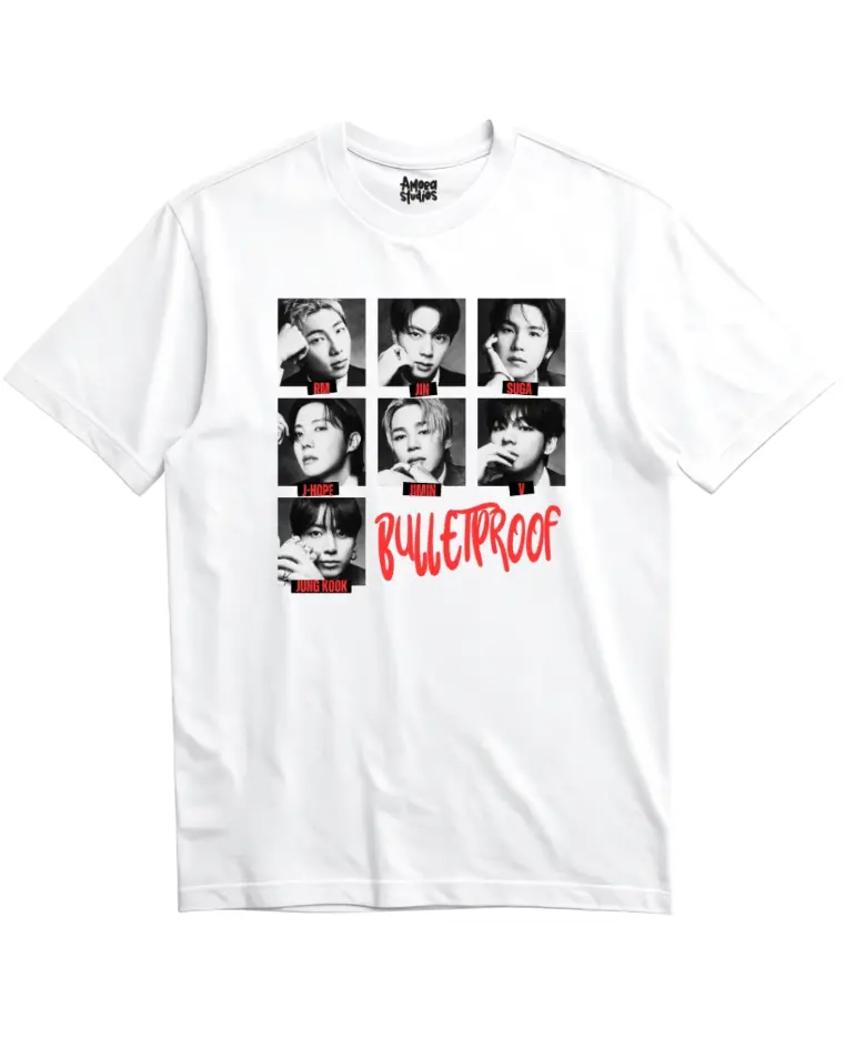 Camiseta BULLETPROOF Inspired Graphic T-Shirt, Retro Streetwear Tee, Music Fan Shirt, Unisex Gift