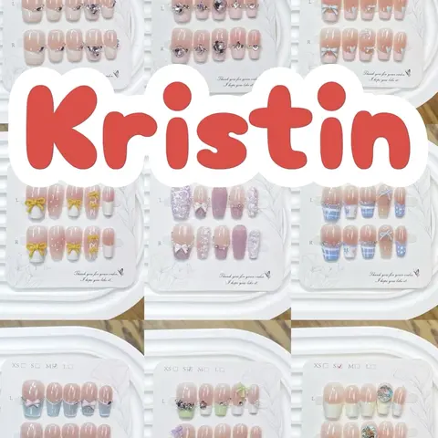 Kristin1444:Handmade press on nails online bidding-8