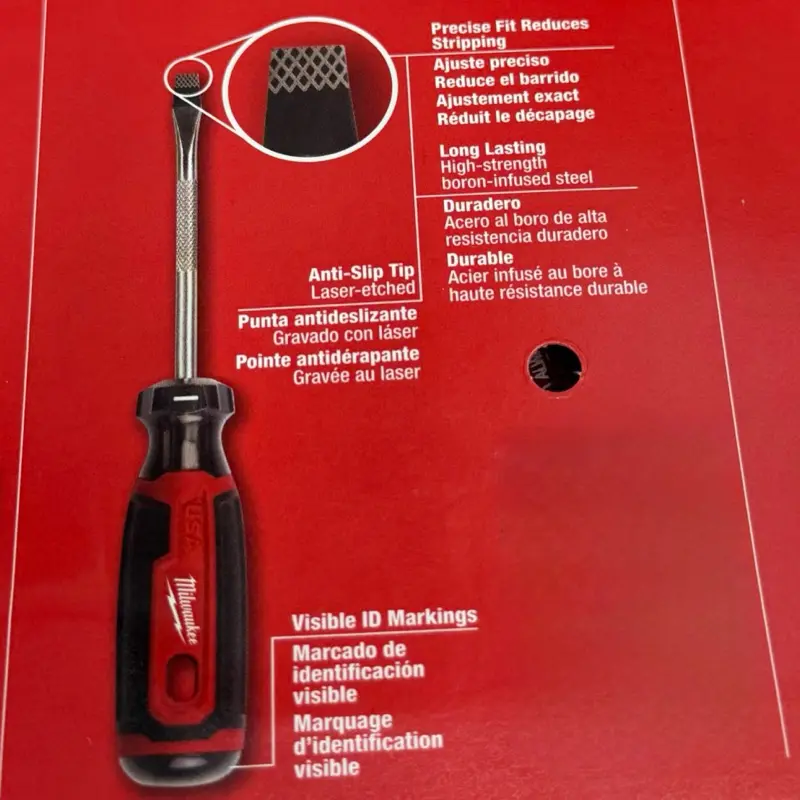 Milwaukee Cushion-Grip Screwdriver