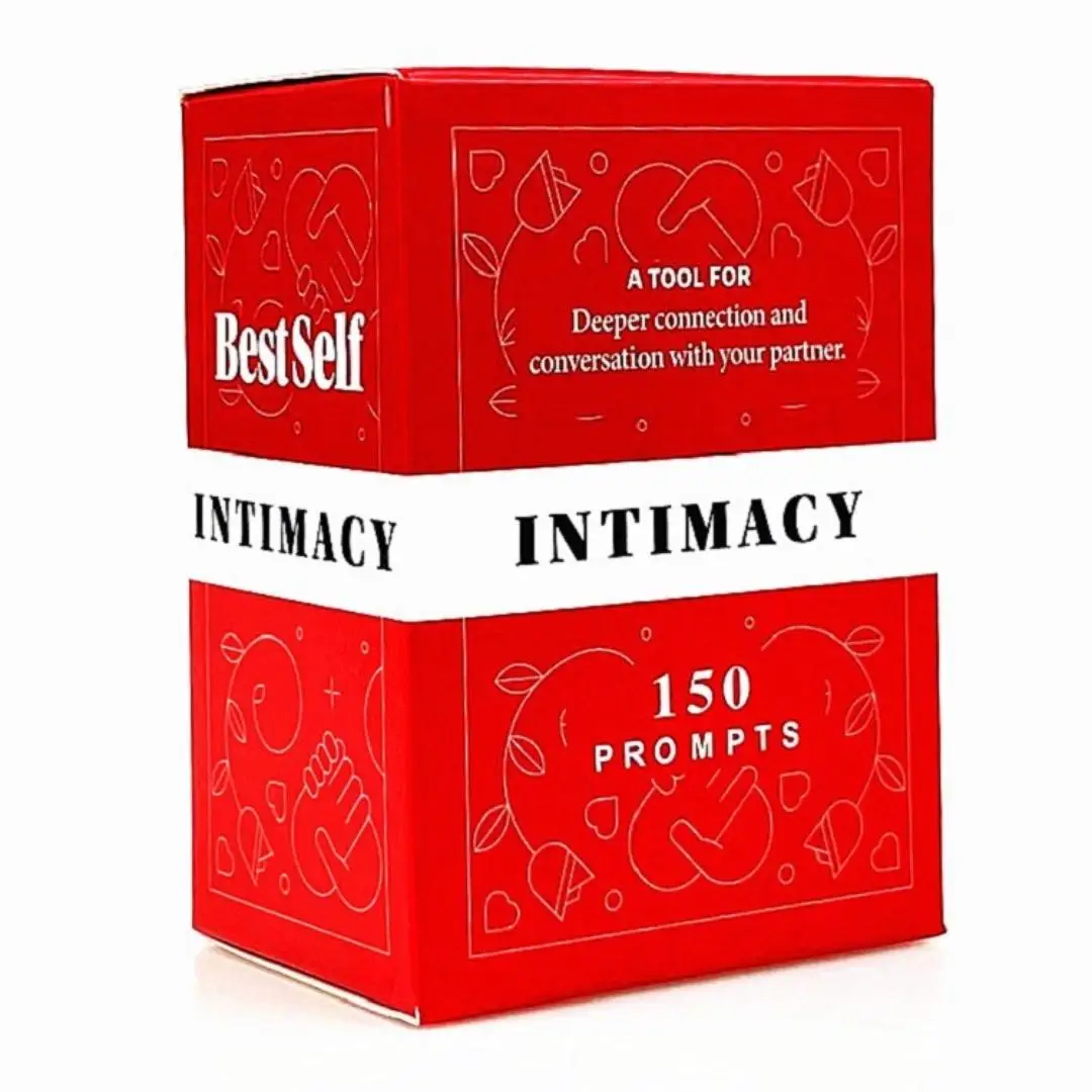 Intimacy Deck Card Game, 1 Box Couples Intimacy Deck Card Game, Funny Gifts for Couples, Party Game for Adults, Romantic Lover Funny Gifts, Tabletop G