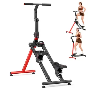 YOLEO Steppers for Exercise at Home, Adjustable Stair Stepper with 3 Workout Modes,Folding Cardio Stair Master with Adjustable Handlebar&Oversized Pedal,90% Pre-Assembled Stair Climber with Caster Mat