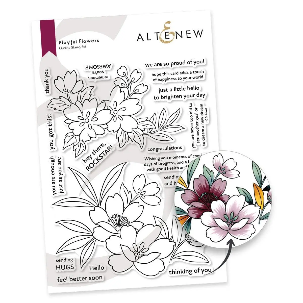 Playful Flowers Stamp Set