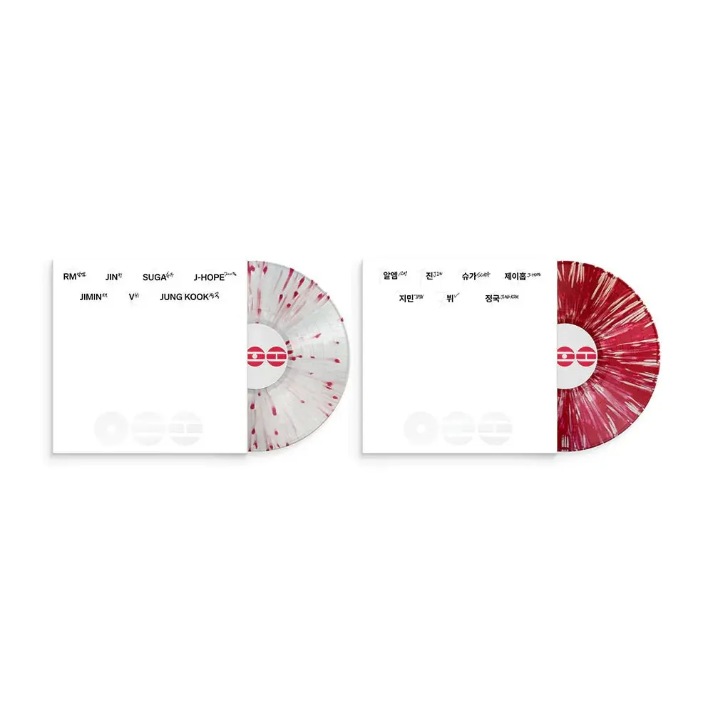 BTS – ARIRANG [DELUXE VINYL] | Official K-Pop Vinyl Album | B&W or Color Ver. | 20p Photobook + Slipmat + 7 Photocard Set